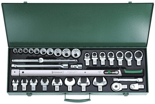 Stahlwille 730R/40/32Quick 32 Piece 1/2" Drive SERVICE-MANOSKOP® Torque Wrench Set