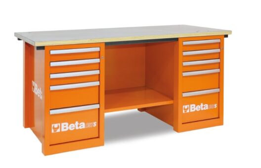 Beta C57SC 2 Metre MasterCargo Workbench in Orange