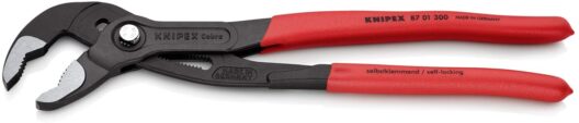 Knipex 87 01 300 Cobra® Waterpump Pliers PVC Grip 300mm - 60mm Capacity