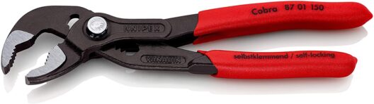 Knipex 87 01 150 Cobra® Waterpump Pliers PVC Grip 150mm - 30mm Capacity