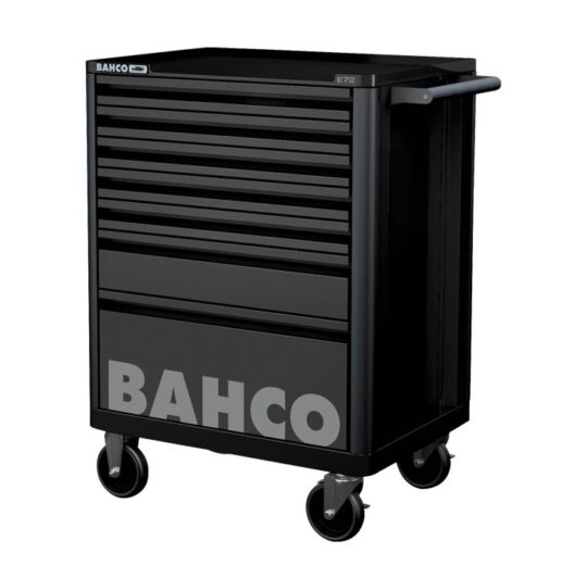 Bahco 1472K7BLACK E72 7 Drawer 26" Mobile Roller Cabinet Black