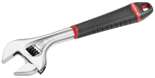 Facom 101.12G  Bi-Material 'Quick-Adjust' Adjustable Wrench 12" (300mm)