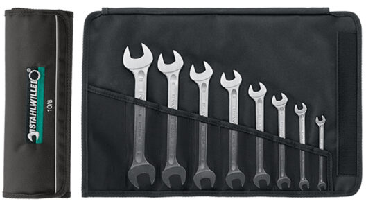 Stahlwille 10/8 '10 Series'  8 Piece Double Open Ended Metric Spanner Set 6-22mm