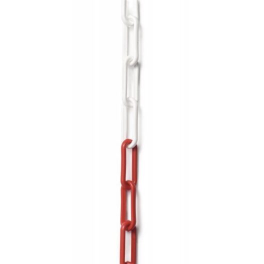 Facom EV.CH-RN Safety Zone Marker Chain Red And White Links 25 Metre