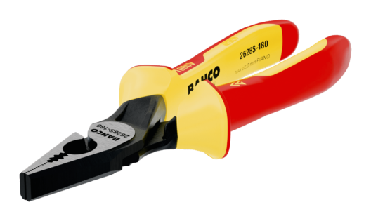 Bahco 2628S-200 VDE Insulated Combination Steel Wire Cutter Pliers 200mm