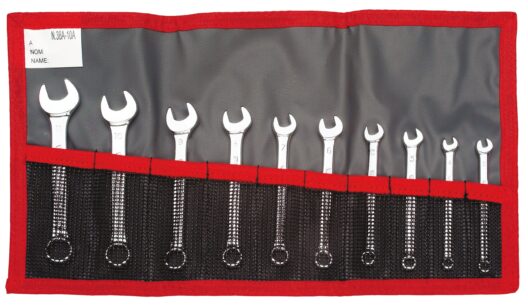 Facom 39.JE10T 9 Piece Short Metric Combination Spanner Wrench Set 3.2-11mm