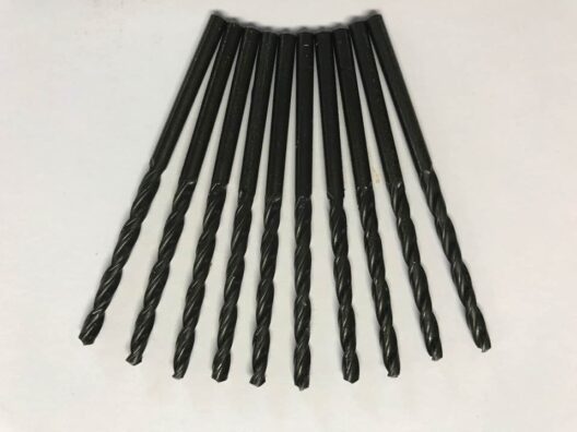 2mm High Speed Steel Industrial Quality Drill Bits - Pack of 10
