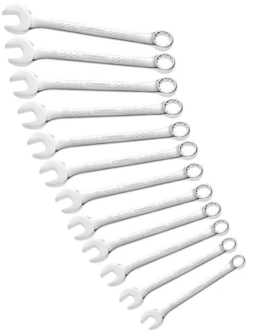 Expert by Facom E113242 12 Piece Imperial Combination Spanner Wrench Set 1/4''-15/16'' AF