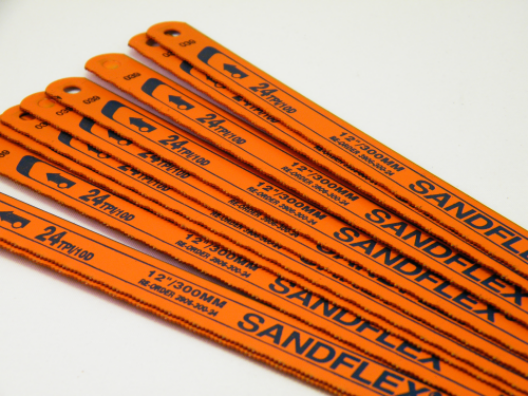Bahco 3906 Sandflex Bi-Metal Shatterproof Hacksaw Blades 300mm/12" - 24TPI - 10 Pack