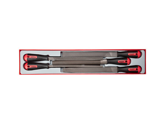 Teng TTXF05 5 piece Engineers Hand File Set in a Toolbox Module Tray
