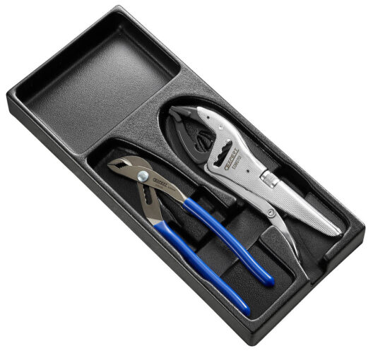 Expert by Facom E080801 2 Piece Slip Joint & Locking Plier Set In Plastic Module