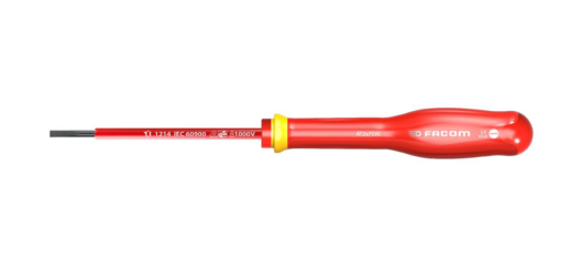 Facom AT2X75VE  Protwist 1000v VDE Insulated Screwdriver Slotted 2 x 75mm
