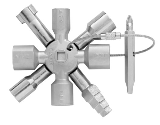 Knipex 00 11 01 TwinKey® Universal Control Cabinet Key
