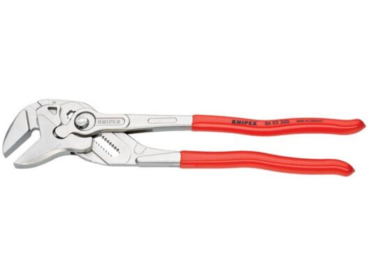 Knipex 86 03 300 Lock Button Waterpump Slip Joint Pliers Wrench PVC Grip 300mm (68mm Capacity)