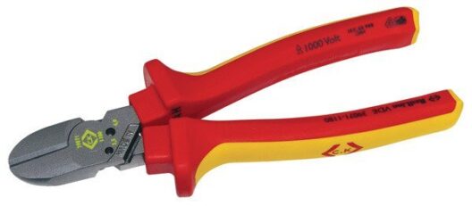 CK T39071-1180 RedLine VDE CombiCutter1 MAX Side Wire/Cable Screw Cutter Pliers 180mm