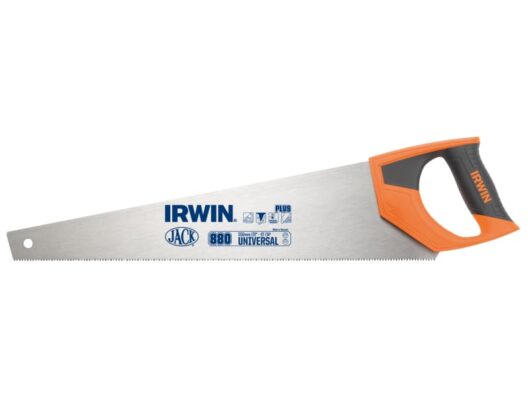 Irwin Jack 10505213 880UN Universal 22"/550mm Triple Ground HardPoint Wood Hand Saw