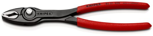 Knipex 82 01 200 TwinGrip Slip Joint Pliers With Non-slip Plastic Coating 200mm