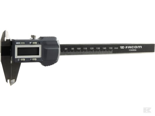 Facom 1300EA Digital Vernier Caliper Gauge Metric/AF 150mm Capacity