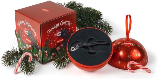 Knipex Christmas Bauble & XS Cobra® Hightech Mini Water Pump Pliers Gift Set 87 00 100