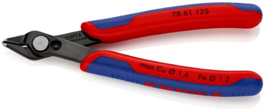 Knipex 78 61 125 Super Knips® Diagonal Flush Cut Electronic Side Cutter Pliers 125mm